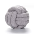 Miniatyrbilde 1 av 6: Håndknyttet Lammeull Pute Grå Gray 22CM