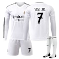 Miniatyrbild 1 av 2: Real Madrid Barn Hemmadräkt 2024-2025 Höst & Vinter Nr 7 Strumpor 2XL VINI JR. Nr 8 Strumpor No 8 socks 2XL