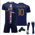 Pikkukuva 5 / 11: 22-23 Pariisin erikoispainos jalkapalloharjoitteluasu 30 Messi No. 7 Mbappe No. 10 Neymar jalkapalloasusetti Paris special edition 20#