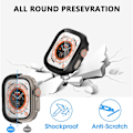 Miniatyrbillede 3 af 5: 6-pak hard PC-etui kompatibel med Apple Watch Ultra 49Mm med HD 6-pak 2 6-Pack 2 49mm