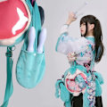 Miniatyrbilde 6 av 8: Student Bag Kids Gifts Toys Kawaii Hatsune Miku e Anime Girl Pl