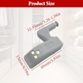 Miniatyrbilde 3 av 5: 6/12 stk LED hengsel lys, 2024 Ny LED hengsel sensor lys, Universal LED skap hengsel sensor lys, Garderobe LED hengsel lys 6 pcs