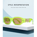 Pikkukuva 3 / 7: Tukkumyynti 2024 uudet luomukset muotisuunnittelijan aurinkolasit kuuluisan brändin luksus aurinkolasit aurinkolasit miehille naisille C8 hexagon small sunglasses