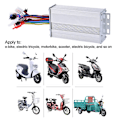 Miniatyrbillede 8 af 10: Elektrisk cykelcontroller Intelligent To-mode 36V/48V 350W