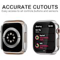 Miniatyrbillede 4 af 5: 6-pak etui til Apple Watch Se (2Nd) Series 6/Se/5/4 44Mm 6-Pak 2 6-Pack 2 44mm