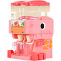 Miniatyrbillede 1 af 4: Lille Vanddispenser Legetøj Simulation Dinosaur Form Sikker Sød Drikke (Pink)
