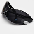 Miniatyrbilde 3 av 7: 2024 Oversized Solbriller for Kvinner - Mote UV400 En-delt Polygon Solbriller for Kvinner Punk Goggle man solbriller C2 picture