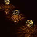 Miniatyrbild 4 av 4: Solcells Marocko boll ljusslinga varmvit 16 fot/5 meter 20 LED glob fe ljusslinga solcellslykta klot julbelysning för utomhus trädgård