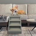 Miniatyrbillede 3 af 4: YRHOME Hundeseng 4 trin Foldbar kæledyrsseng Klatrehjælp Hundeseng Rampe Stige