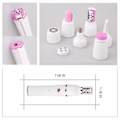 Miniatyrbillede 4 af 5: 7 i 1 Pluxy Hårfjerner Ansigtshår Fjerner, epil Pro 3.0 Ansigts Epilator til Kvinder