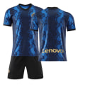 Pikkukuva 1 / 11: 21-22 Inter Milan kotipaita nro 10 Lautaro nro 7 Sanchez nro 9 Dzeko jalkapallokenttäpuku sukilla Inter Milan home without numbers L#
