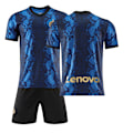Pikkukuva 1 / 11: 21-22 Inter Milan kotipaita nro 10 Lautaro nro 7 Sanchez nro 9 Dzeko jalkapallokenttäpuku sukilla Inter Milan home without numbers M#