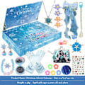 Miniatyrbilde 1 av 5: Jul-adventskalender 24 Nedtellingskalender Julegave Blind Box Enhjørning Is og Snø Smykker Jul Ferie Gaveleker for Jenter Xmas Gift 4