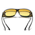 Miniatyrbillede 7 af 7: Polariserede dag-nat køreglas anti-reflekssolbriller til mænd og kvinder med high definition nattesyn wrap-around solbriller 2 in 1 polarized set