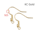 Miniatyrbilde 1 av 5: 100 stk. ørekroker i jern - KC GOLD KC Gold KC Gold