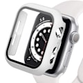 Miniatyrbilde 1 av 5: Hardt skall for Apple Watch-deksel 9 8 7 6 5 4 38 40mm tilbehør skjermbeskytter iWatch Series 44mm 45mm 41mm 42mm Hvit 3 Hvit 3 Hvit 3 Hvit 3 White 3 Series 4654 SE 44MM