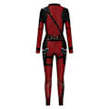 Miniatyrbild 5 av 5: Superhjälte Wolverine Deadpool Cosplay Jumpsuit Wolverine Cosplay Kostym Män Kvinnor Halloween Party Bodysuit[HK] ed red S
