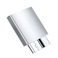 Miniatyrbild 2 av 5: USB C till Micro B-adapter Hög hastighets dataöverföring, aluminiumkonstruktion, Typ-c till USB3.0 Micro B-adapterkonverter Silver 0.01