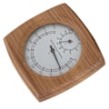 Miniatyrbild 2 av 5: 2-i-1 Inomhus Trä Termometer Hygrometer Ångbastu Bastu Rum Tillbehör