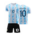 Pikkukuva 5 / 11: 1986 Retro Argentiinan kotipaita nro 10 Maradona Jersey Set Jalkapallopaita sukkineen 10th of 2021 #XL