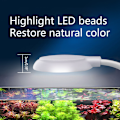 Miniatyrbillede 10 af 10: LED akvarielys klips på fiskeakvarielys til små og mellemstore fiske akvarier White 0.09
