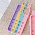 Miniatyrbilde 3 av 5: iPhone Apple Mobiltelefonveske Silikon Unicorn Liner iphone7plus 8plus