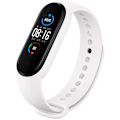 Miniatyrbild 5 av 7: 3 st armband för Mi Band 7 6 5 4 3 armband Xiaomi Mi Band armband silikon sport ersättningsarmband smartklocka tillbehör vit 3 st white 3PCS Mi band 3
