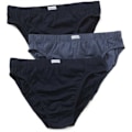 Miniatyrbillede 4 af 4: Fruit Of The Loom Herre Classic Slip Briefs (3-pak) Blå Mix Blues Mixed XL