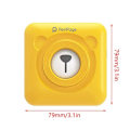 Miniatyrbilde 3 av 4: Bærbar 58mm Peripage Bluetooth Termisk Skriver for Utskrift