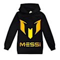 Pikkukuva 1 / 3: Messi Huppari Jalkapallo Supertähti Tytöt Vaatteet Lapset Muoti Pojat Messi Huppari Musta Black 130 cm