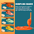 Miniatyrbillede 4 af 5: To-i-en Dumpling Maskine, Køkken Dumpling Fremstillingsværktøj, Dej Maskine
