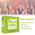 Miniatyrbillede 5 af 5: Festspil kortspil, I Should Have Known That! Trivia Game Adults Friends Collection Game
