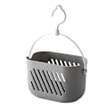 Pikkukuva 1 / 4: Hyllyvarastointi-kori Riippuva Suihkuvarasto Seinäkiinnitys Suihkukori Riippuva Suihkuteline Harmaa 23X14X1 Harmaa Grey 23X14X13CM