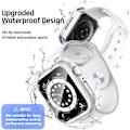 Miniatyrbillede 2 af 5: Vandtæt etui til Apple Watch 40mm SE (anden generation) Sølv Silver 40mm