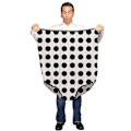 Miniatyrbilde 1 av 5: Nye morsomme store truser Mama truser Plus Size Granny truser for kvinner menn-Perf Black and white dots