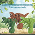 Pikkukuva 3 / 6: Lasten dinosaur vesipyssy lelu, vesipyssy 3-5-vuotiaille lapsille, lasten pieni vesisuihkupistooli, voi avata ja sulkea suun (kolmen sarja) Picture color 3pcs