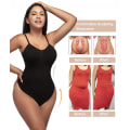 Miniatyrbillede 5 af 6: Bodysuit til kvinder Mavekontrol Shapewear Seamless Sculpting Thong Body Shaper Tank Top color XL