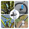 Miniatyrbillede 4 af 6: Cykelkopholder, cykeldrik, vandflaskeholder, installation af drikkecykelstyr blue ribbon card