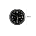 Miniatyrbillede 5 af 6: 40mm Quartz Clock Spirit Motorcykelur Vandtæt elektronisk urbil Mazda