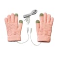 Hot tilbud til lav pris! USB-opvarmede handsker til kvinder - Vintervarme, dobbeltsidede - Glade