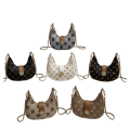 Pikkukuva 5 / 6: Miesten Crossbody-laukut naisille - printed nahkaiset Crossbody-laukut, hienostunut naisten ketjuhihna olkalaukut F