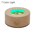 Miniatyrbilde 1 av 5: LED-lysdisplayholder Krystallkulebase 7 FARGER LYS 7 Color Light 7 Color Light