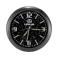 Miniatyrbillede 1 af 6: 40mm Quartz Clock Spirit Motorcykelur Vandtæt elektronisk urbil Mazda