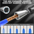 Miniatyrbillede 3 af 6: Wire Twister Tool til boremaskine, Twister Twister Wire Twister Wire Connector Wire Twist Tool, Trådmøtrik Twister til elektrisk boremaskine 1pcs
