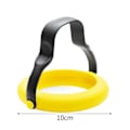 Miniatyrbilde 5 av 5: 1 STK Silikon Egg Ring | Stekt eggeform | Eggering 3-i-1 vipper, løfter, serverer | 360° Egg Flipper | Enkel å lage eggering til frokost