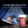 Miniatyrbillede 6 af 7: Mosquito Killer, 2024 Ny Solar Outdoor Vandtæt Mosquito Killer Lampe, bærbar velegnet til hjemmehave, camping og picnic Orange belt hook 1 piece
