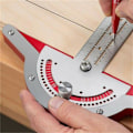 Miniatyrbillede 7 af 7: Woodworkers Edge Rule ，10/15/20 tommer højpræcisionsvinkelmålere， Vinkler Mål Værktøj Tømrerværktøj 20 inches
