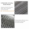 Miniatyrbillede 2 af 4: Cat Self Groomer 2 Pack Wall Corner børster, Blød Cat Corner Scratcher Selvplejende massagekamme til lang kort pels killing indekatte Gray 2pcs