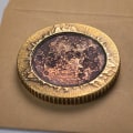 Miniatyrbillede 3 af 4: 2024 Total Solar Eclipse Mindemønt - Kobber og messing bimetal