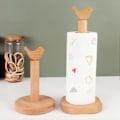 Miniatyrbillede 1 af 5: Fugl Træ Papirholder Sød Dyr Form Ansigts Serviet Stativ Toiletpapir Holder Køkken Soveværelse Hylde